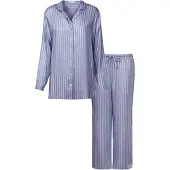 Seidensticker Pyjama bleu foncé