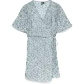 Vero moda Maternity Robe d’été 'VMMJosie' bleu-gris / bleu ciel / olive
