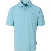 Casa Moda Regular Fit Polo turquoise, Unicolore