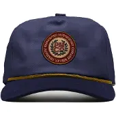 Prohibited Casquette 'Pmco' beige / bleu marine / jaune foncé / bordeaux