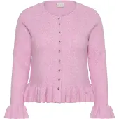 KAFFE CURVE Cardigan 'KCEmmi' rose chiné
