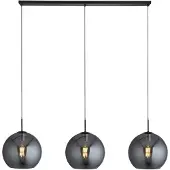 Searchlight Lampe suspendue pour salle à manger Amsterdam 3 lumières