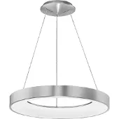 Lyora Suspension Rando Thin gris argenté Ø 60cm