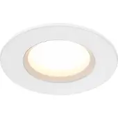 Nordlux Dorado Spot LED dimmable IP65 set de 3, Variante : Ø 85 x 36 mm, 3 x5,5 W, LED, 3 pces, blanc