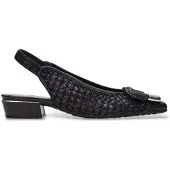 Hispanitas pour femme. RHV264658 Chaussures noires Azucena (39), Cuir, Plat, 1 à 3 cm, Aucun, Casuel, Fête, Classique