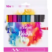 Ecoline Brush Pen set Galaxy, 10 Kleuren