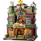 Lemax Christmas Cheer Bottling Company avec adaptateur