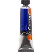 Cobra Oelfarbe Cobra wasservermalbar Ultramarin 504 (40 ml)