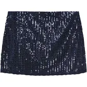 Bershka Jupe bleu marine