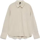 Vero Moda Chemisier 'VMCaia' beige chiné
