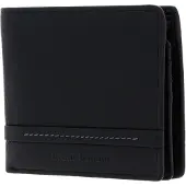 Bruno Banani Cuir porte-monnaie Atlanta Wallet Black noir