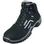 Uvex bottes motion style S2 noir, argent largeur 11 taille 38