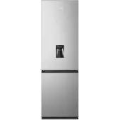 Heinner HC-HS268SWDE++ Réfrigérateur-congélateur, distributeur d'eau, 268L, sens d'ouverture de porte réversible, argent