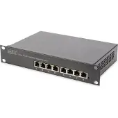 Digitus DN-95317 10" Gigabit Ethernet PoE Switch, 8-Port