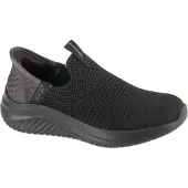 SKECHERS Slip-Ins Ultra Flex 3.0 - Smooth Step 403844L-BBK, Baskets, pour filles, Noir