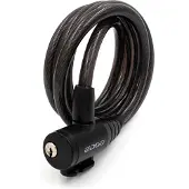 Edge Antivol vélo câble spiralé Wired 100 - ø10*1500 - noir