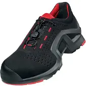 Uvex 1 support Chaussures basses S1P noir, rouge largeur 10 Gr. 40