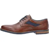 Rieker Moccassin Cuir Clarino - Marron