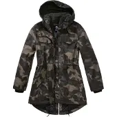 Brandit Parka mi-saison gris foncé / kaki / olive