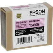 Epson T580B (C13T580B00) Cartouche d'encre Magenta clair