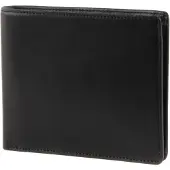 Esquire Cuir porte-monnaie Logo Left - Hander Wallet Black noir