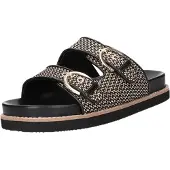 Rieker Mule 'Pantolette Damen V9584 00 Kunststoff (Synthetik) in schwarz' noir