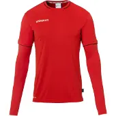 Uhlsport T-Shirt fonctionnel rouge / noir / blanc
