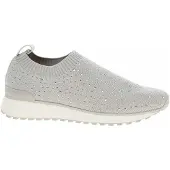 Caprice Slip on gris / argent