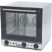 Maxima - Four à convection Gastro - Gril et vapeur - Convient pour 4 plateaux - Minuteur intégré