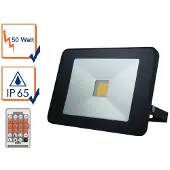 Perel Projecteur Led Design Avec Detecteur De Mouvement - 50 W, Blanc Neutre