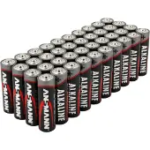 Westfalia Lot De 40 Piles Alcalines 1,5 V Aa / Lr6.