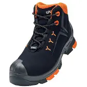 Uvex bottes 2 S3 noir, orange largeur 11 Gr. 46