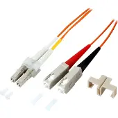 PROCABLE O0323.15 Duplex Jumper LC-SC 50/125,OM4,LSZH,violett,2.0mm,15m