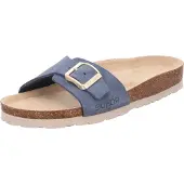 Rohde Damen Pantolette, blau(jeans (55)), Gr. 42