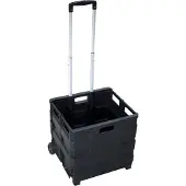 Pavo diable de transport pliable avec boîte pliante, capacité de charge : jusqu'à 20 kg