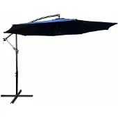 Akord Parasol De Jardin Aster Bleu Marine 245X245X245