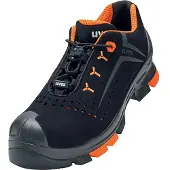 Uvex chaussures basses 2 S1P noir, orange largeur 11 Gr. 36
