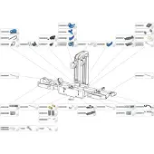Xlc Almada Support de fixation rapide Argent Argent One Size