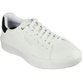 SKECHERS Baskets basses 'COURT BREAK' noir / blanc