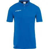 Uhlsport Essential Poly Short Sleeve Polo Bleu 5XL Homme