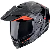 Scorpion ADX-2 Lewis Casque Adventure Noir/Rouge M unisex