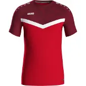 Jako T-shirt unisexe Iconic, couleur:rouge/rouge vin, taille:XXL
