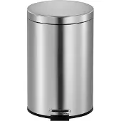 EKO Poubelle à pédale 3 Litres Chromé Mat