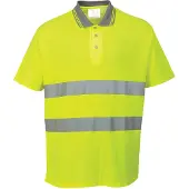 Portwest S171 Baumwoll Komfort Poloshirt Yellow Gr. L