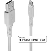 Lindy - Câble Lightning - Lightning mâle pour USB mâle - 50 cm - blanc - sans halogène - pour Apple iPad/iPhone/iPod (Lightning)