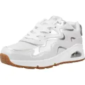 SKECHERS Uno Gen1 Wavy Shimmer Couleur Argent