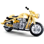 Sluban Model Bricks M38-B0959 Army Motorcycle
