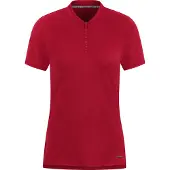 Jako Polo Pro Casual pour femmes, Couleur:rouge chili, Taille:34