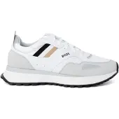 BOSS Baskets basses 'Jonah' noisette / gris clair / noir / blanc