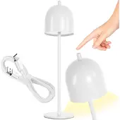 Toolight Lampe de Chevet APP1363-T White